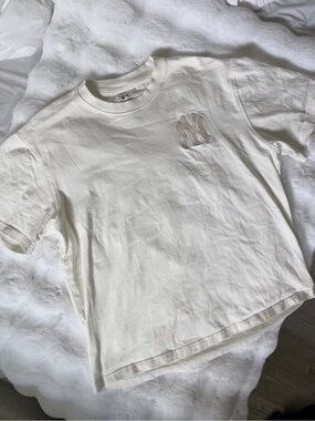 Yankees T shirt | Cream